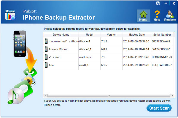 iPhone Backup Extractor 7.4.5 download free